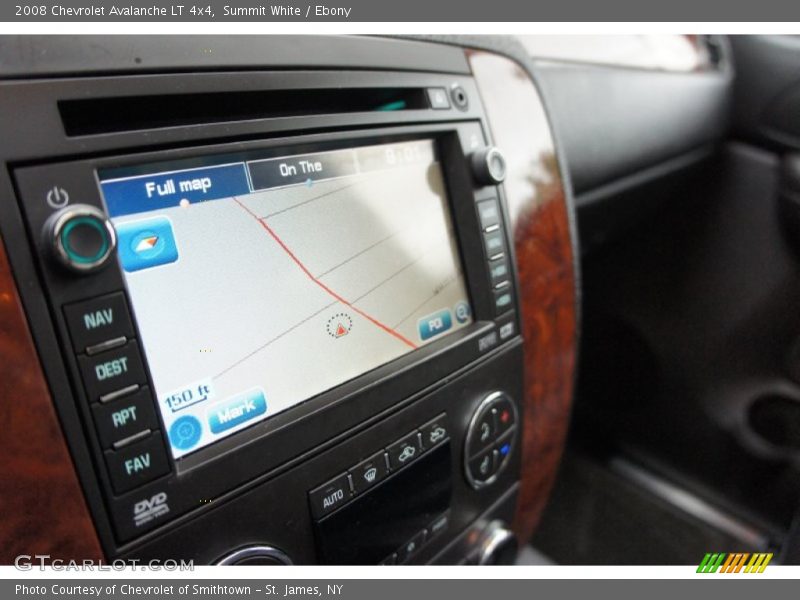 Summit White / Ebony 2008 Chevrolet Avalanche LT 4x4