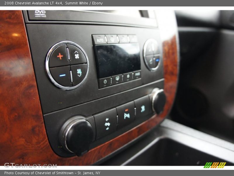 Summit White / Ebony 2008 Chevrolet Avalanche LT 4x4