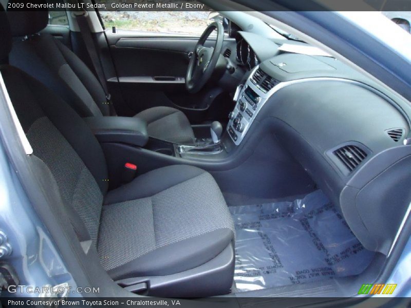 Golden Pewter Metallic / Ebony 2009 Chevrolet Malibu LT Sedan
