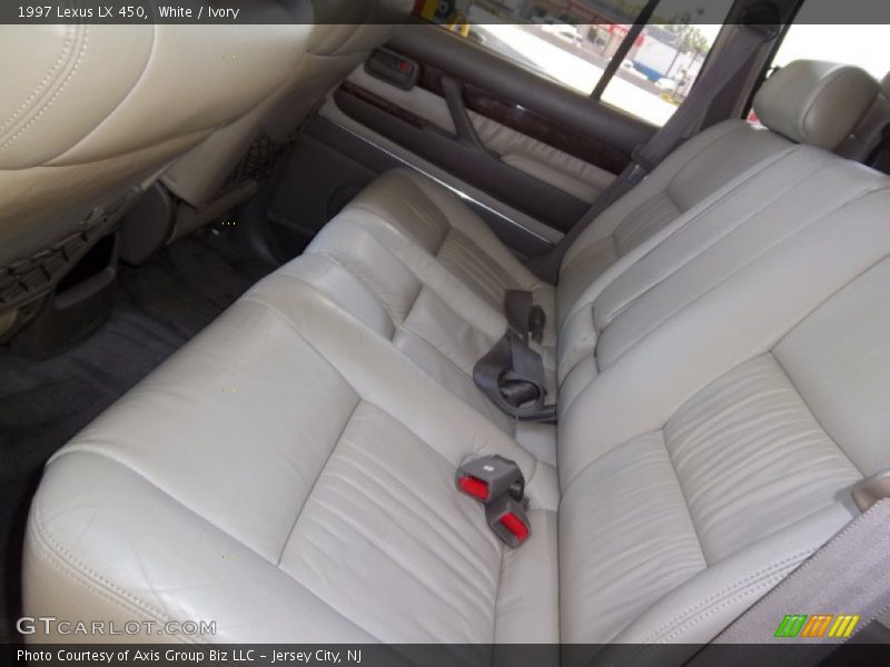 White / Ivory 1997 Lexus LX 450