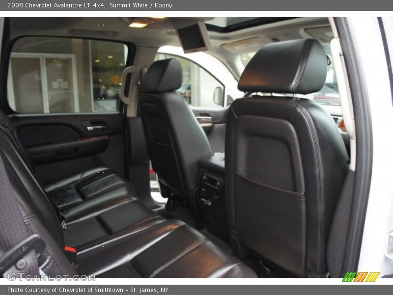 Summit White / Ebony 2008 Chevrolet Avalanche LT 4x4