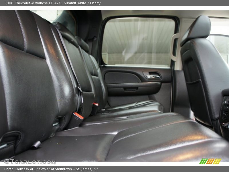 Summit White / Ebony 2008 Chevrolet Avalanche LT 4x4