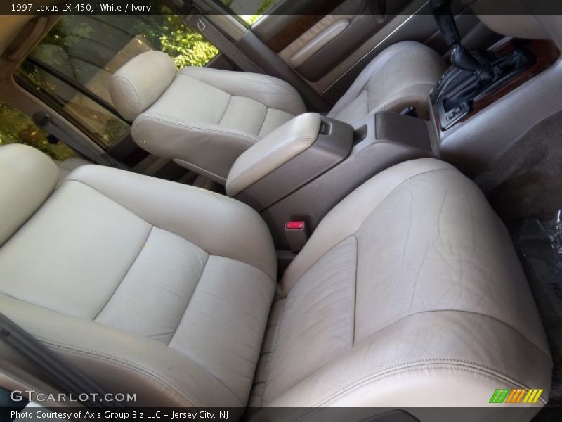 White / Ivory 1997 Lexus LX 450