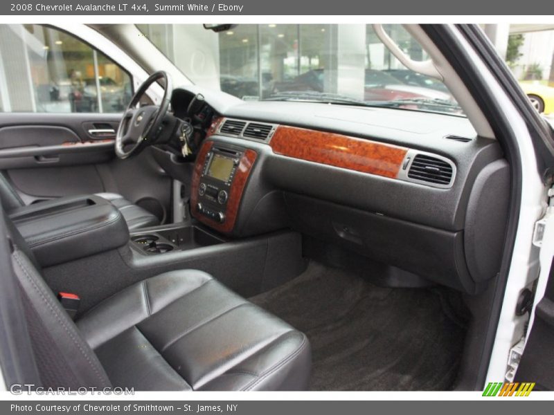 Summit White / Ebony 2008 Chevrolet Avalanche LT 4x4