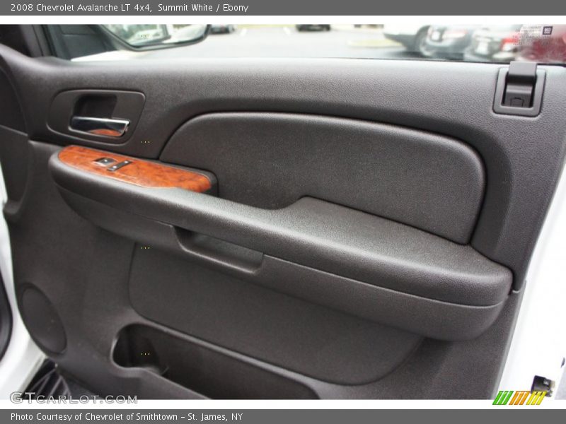 Summit White / Ebony 2008 Chevrolet Avalanche LT 4x4