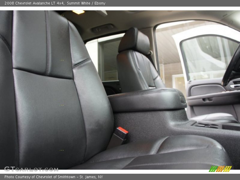 Summit White / Ebony 2008 Chevrolet Avalanche LT 4x4