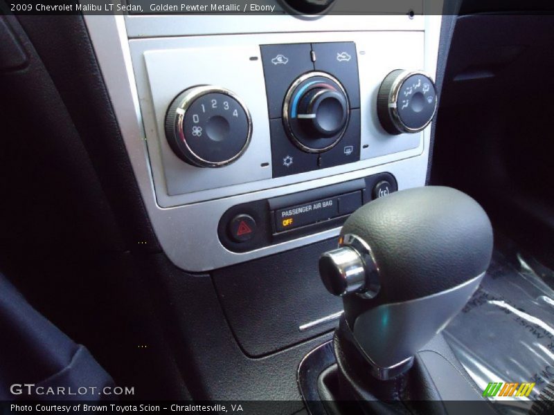 Golden Pewter Metallic / Ebony 2009 Chevrolet Malibu LT Sedan