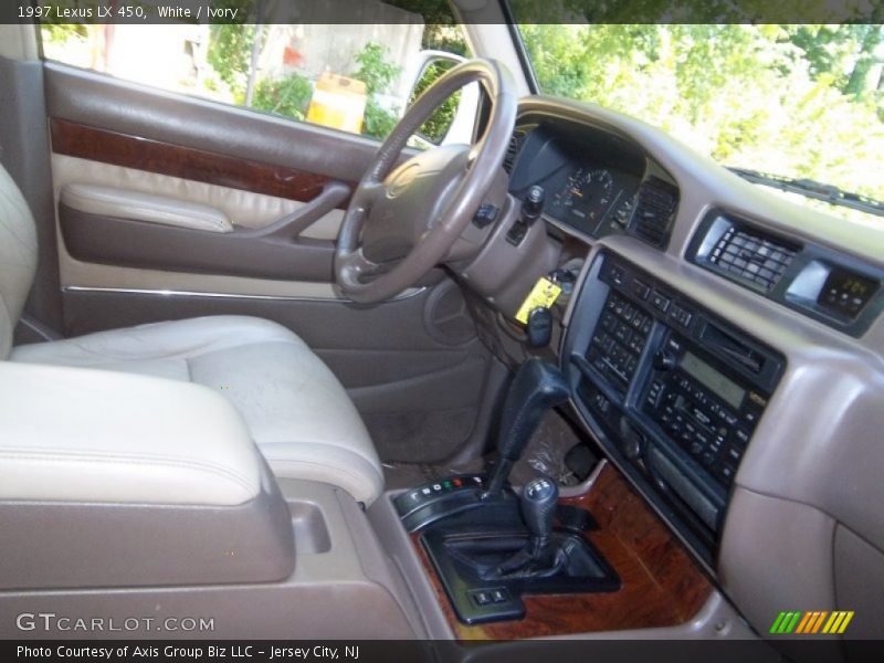 White / Ivory 1997 Lexus LX 450