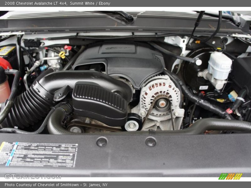  2008 Avalanche LT 4x4 Engine - 5.3 Liter Flex-Fuel OHV 16-Valve Vortec V8