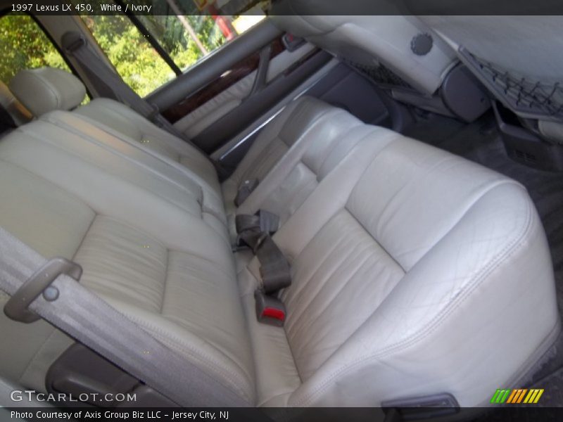White / Ivory 1997 Lexus LX 450