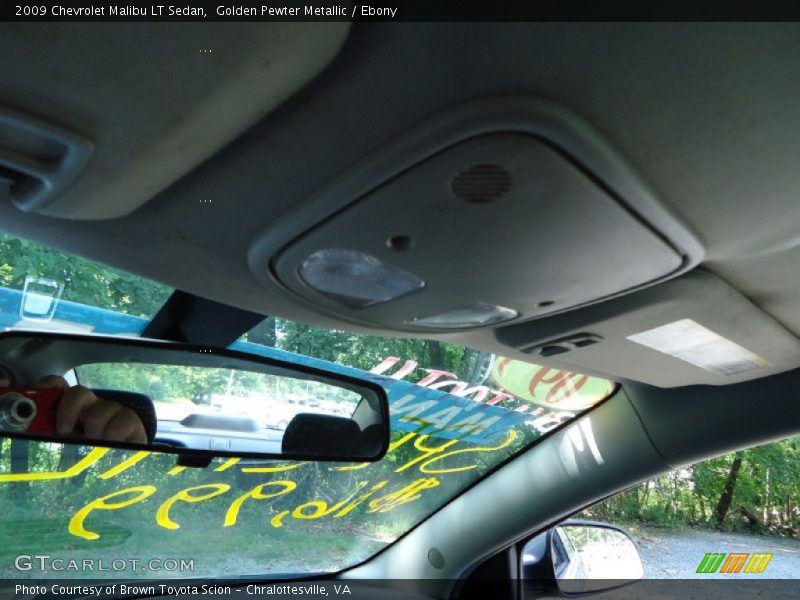 Golden Pewter Metallic / Ebony 2009 Chevrolet Malibu LT Sedan