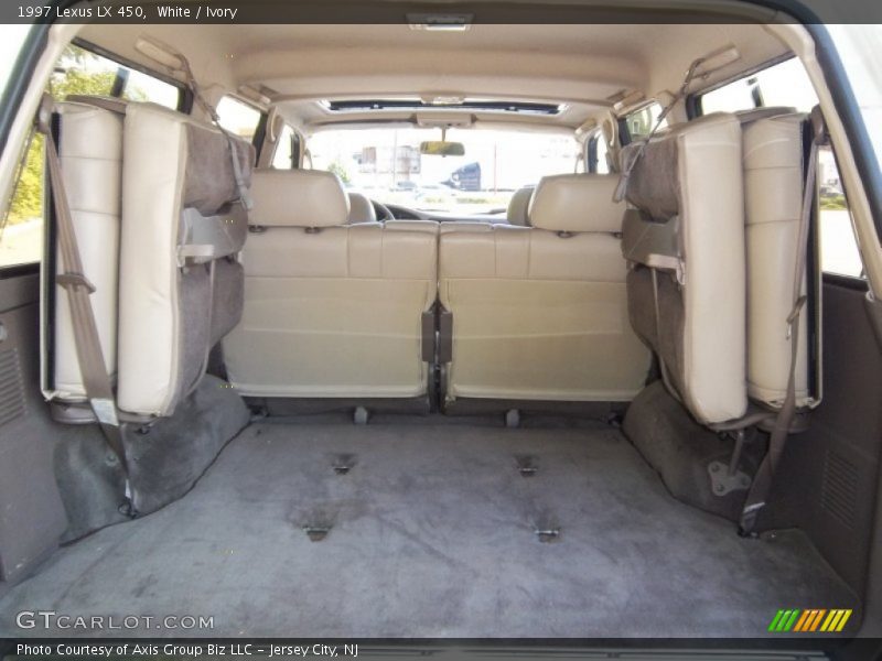 White / Ivory 1997 Lexus LX 450