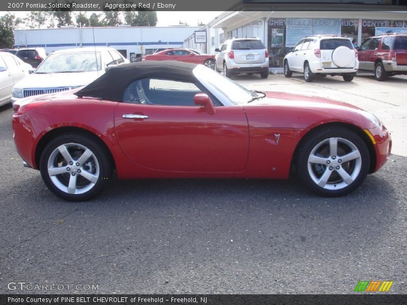 Aggressive Red / Ebony 2007 Pontiac Solstice Roadster