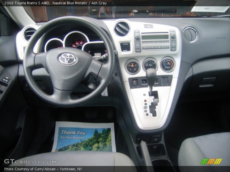 Nautical Blue Metallic / Ash Gray 2009 Toyota Matrix S AWD
