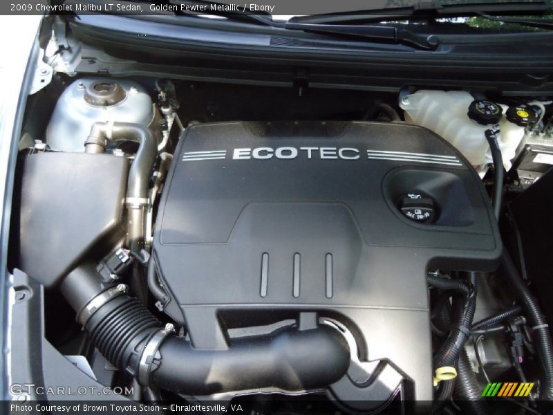 Golden Pewter Metallic / Ebony 2009 Chevrolet Malibu LT Sedan