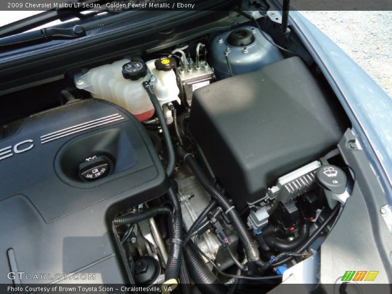 Golden Pewter Metallic / Ebony 2009 Chevrolet Malibu LT Sedan