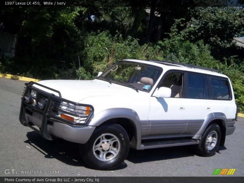 White / Ivory 1997 Lexus LX 450