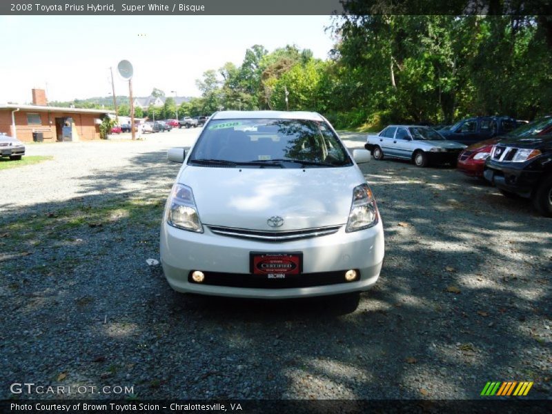 Super White / Bisque 2008 Toyota Prius Hybrid
