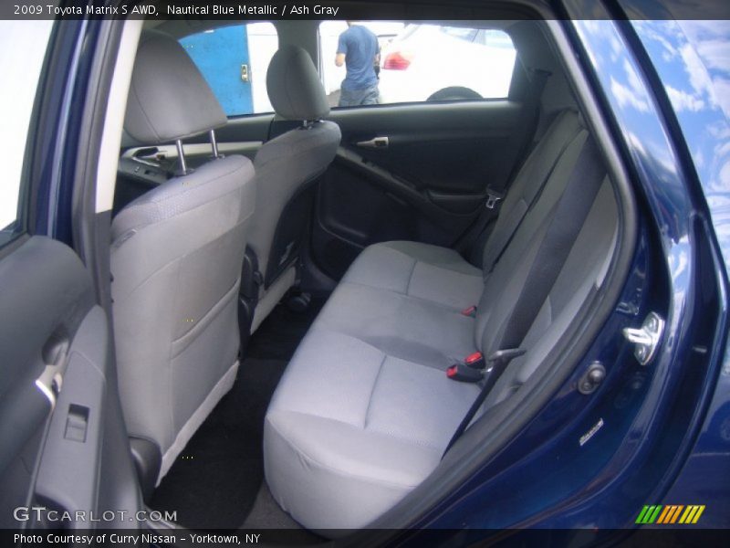 Nautical Blue Metallic / Ash Gray 2009 Toyota Matrix S AWD