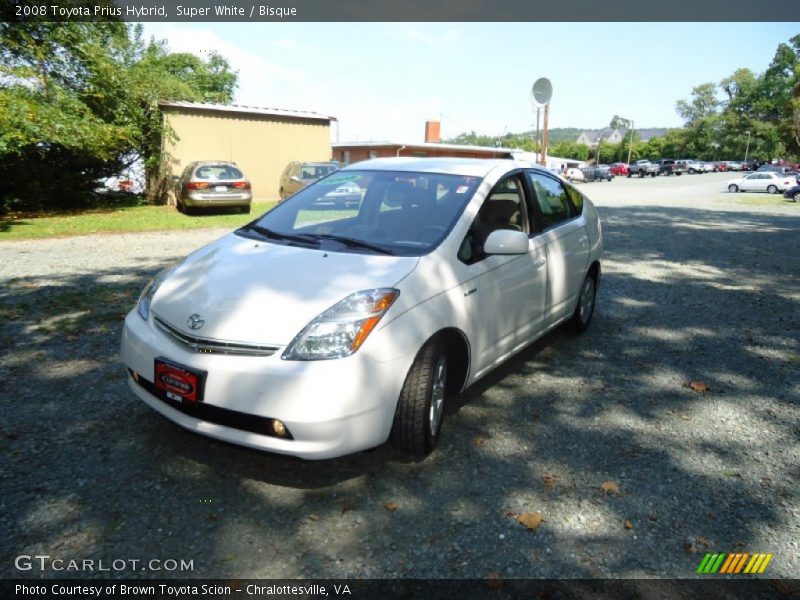 Super White / Bisque 2008 Toyota Prius Hybrid