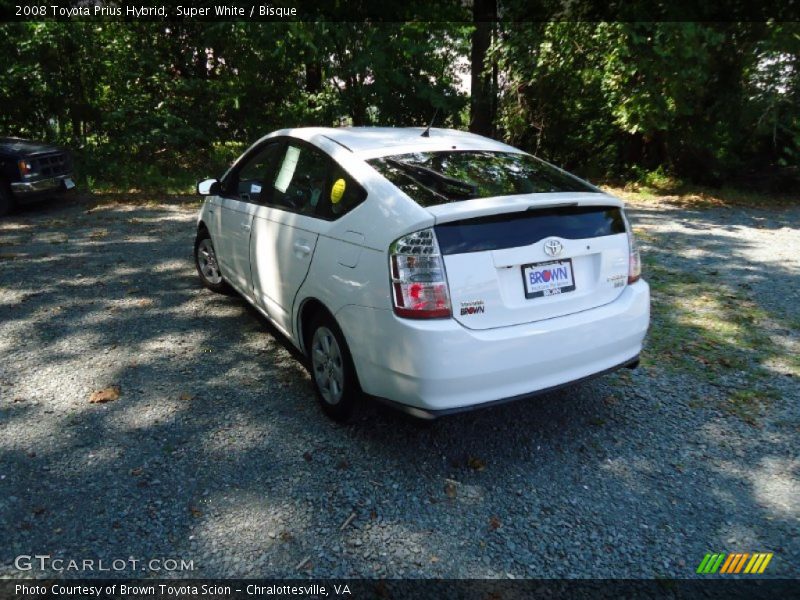 Super White / Bisque 2008 Toyota Prius Hybrid