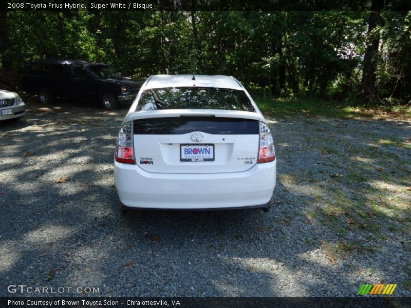 Super White / Bisque 2008 Toyota Prius Hybrid