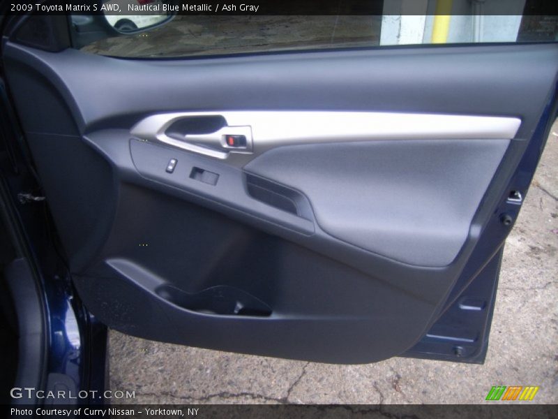 Nautical Blue Metallic / Ash Gray 2009 Toyota Matrix S AWD