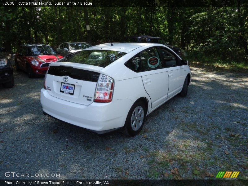 Super White / Bisque 2008 Toyota Prius Hybrid