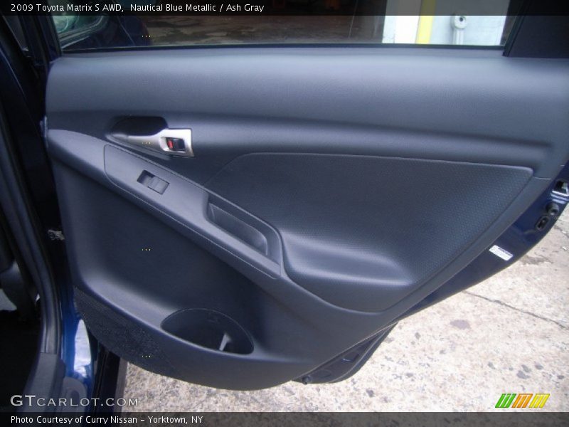 Nautical Blue Metallic / Ash Gray 2009 Toyota Matrix S AWD