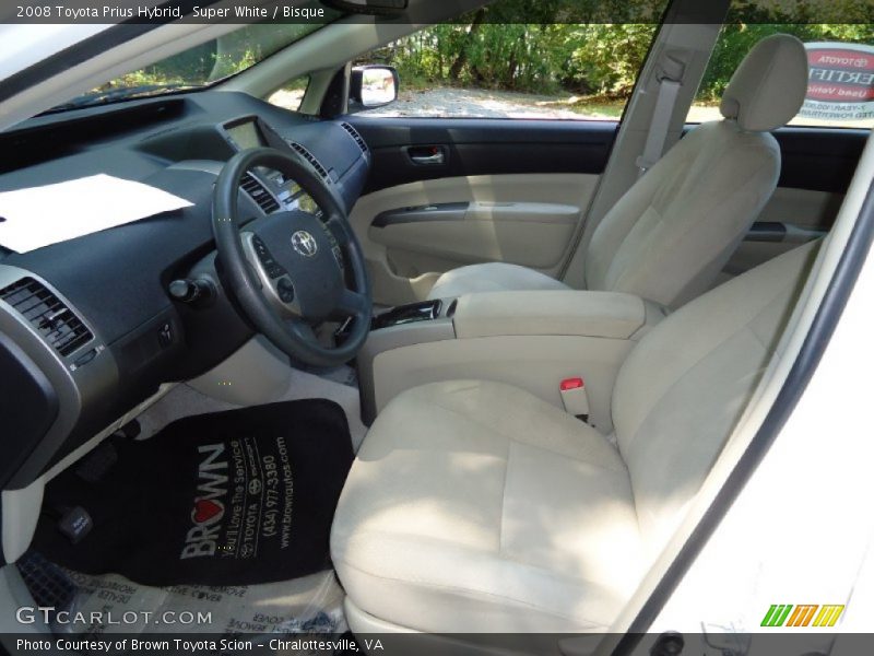 Super White / Bisque 2008 Toyota Prius Hybrid