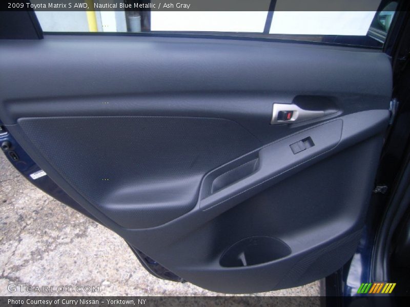 Nautical Blue Metallic / Ash Gray 2009 Toyota Matrix S AWD