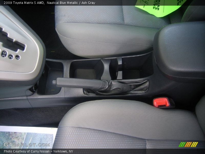Nautical Blue Metallic / Ash Gray 2009 Toyota Matrix S AWD
