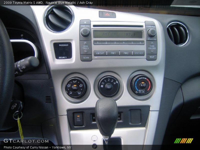 Nautical Blue Metallic / Ash Gray 2009 Toyota Matrix S AWD