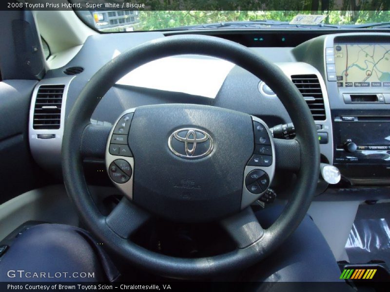 Super White / Bisque 2008 Toyota Prius Hybrid
