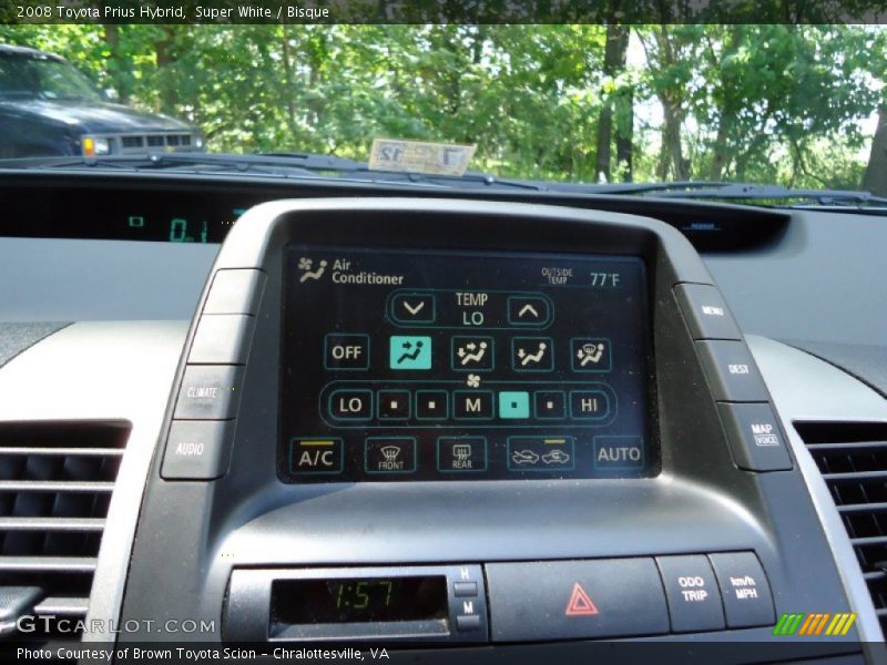 Super White / Bisque 2008 Toyota Prius Hybrid