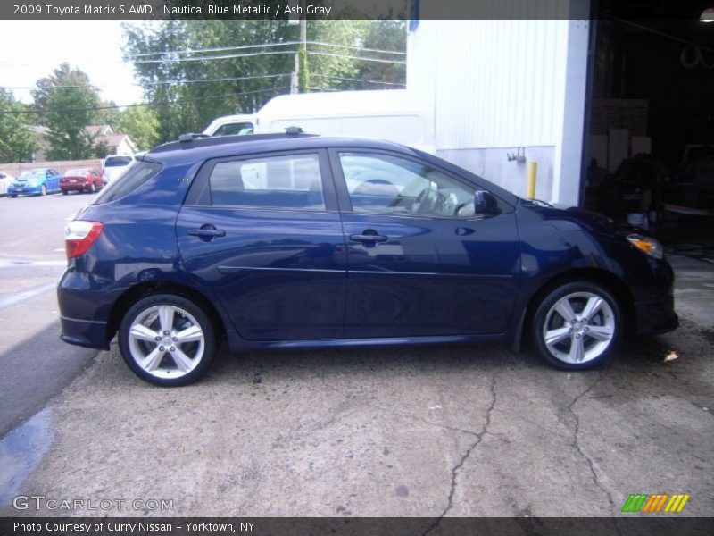 Nautical Blue Metallic / Ash Gray 2009 Toyota Matrix S AWD