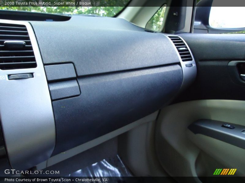 Super White / Bisque 2008 Toyota Prius Hybrid