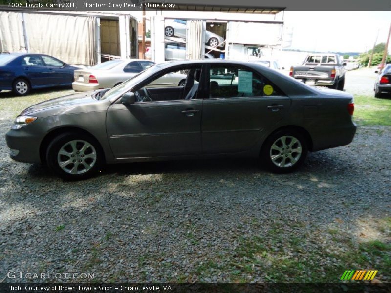 Phantom Gray Pearl / Stone Gray 2006 Toyota Camry XLE