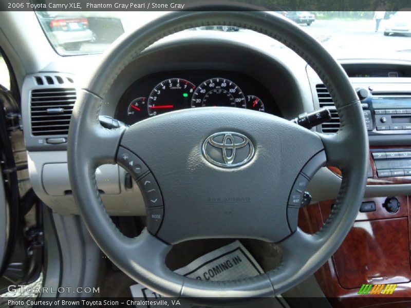 Phantom Gray Pearl / Stone Gray 2006 Toyota Camry XLE