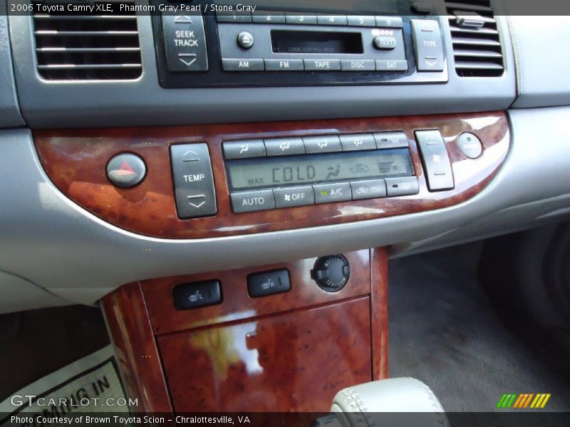 Phantom Gray Pearl / Stone Gray 2006 Toyota Camry XLE
