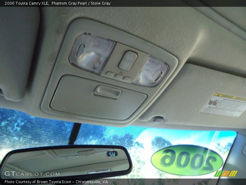 Phantom Gray Pearl / Stone Gray 2006 Toyota Camry XLE