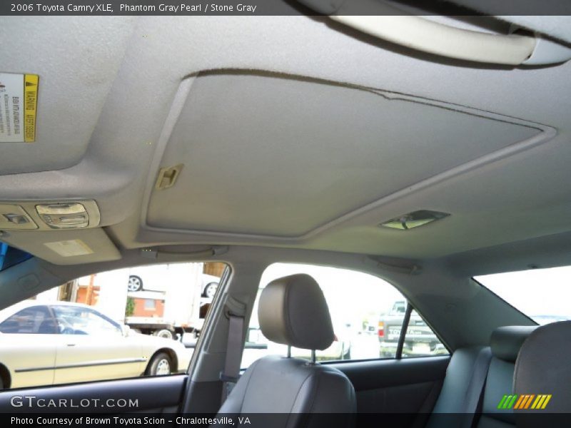 Phantom Gray Pearl / Stone Gray 2006 Toyota Camry XLE