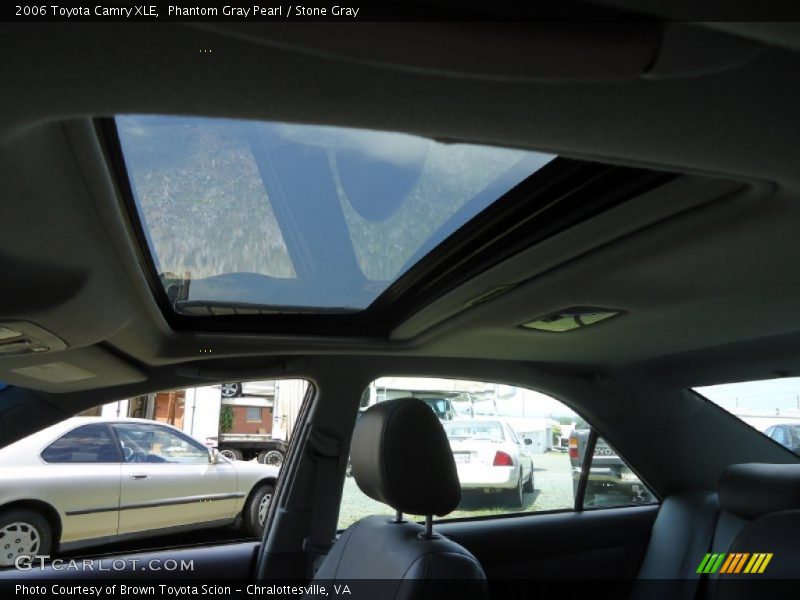 Phantom Gray Pearl / Stone Gray 2006 Toyota Camry XLE