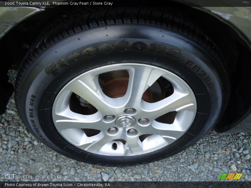 Phantom Gray Pearl / Stone Gray 2006 Toyota Camry XLE