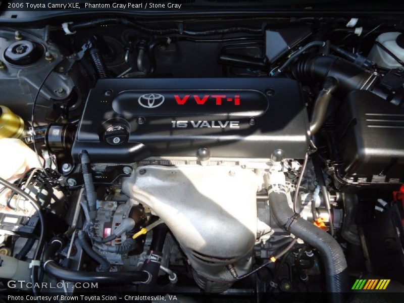 Phantom Gray Pearl / Stone Gray 2006 Toyota Camry XLE