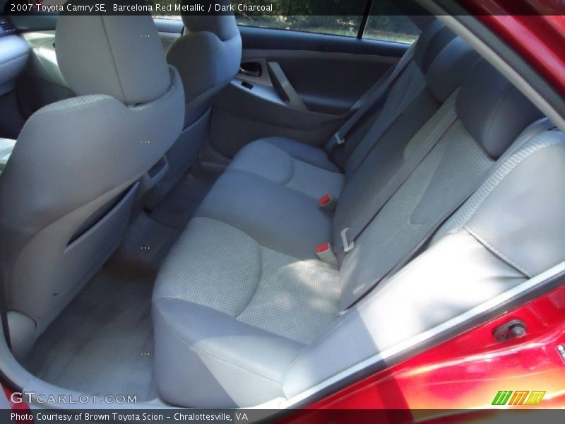 Barcelona Red Metallic / Dark Charcoal 2007 Toyota Camry SE