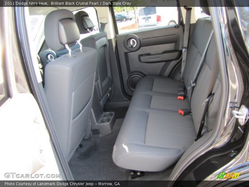 Brilliant Black Crystal Pearl / Dark Slate Gray 2011 Dodge Nitro Heat