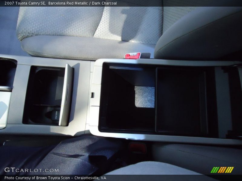 Barcelona Red Metallic / Dark Charcoal 2007 Toyota Camry SE