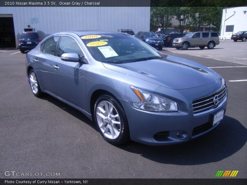 Ocean Gray / Charcoal 2010 Nissan Maxima 3.5 SV