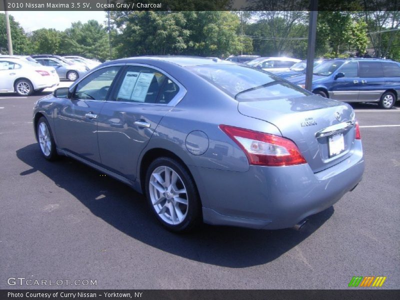 Ocean Gray / Charcoal 2010 Nissan Maxima 3.5 SV